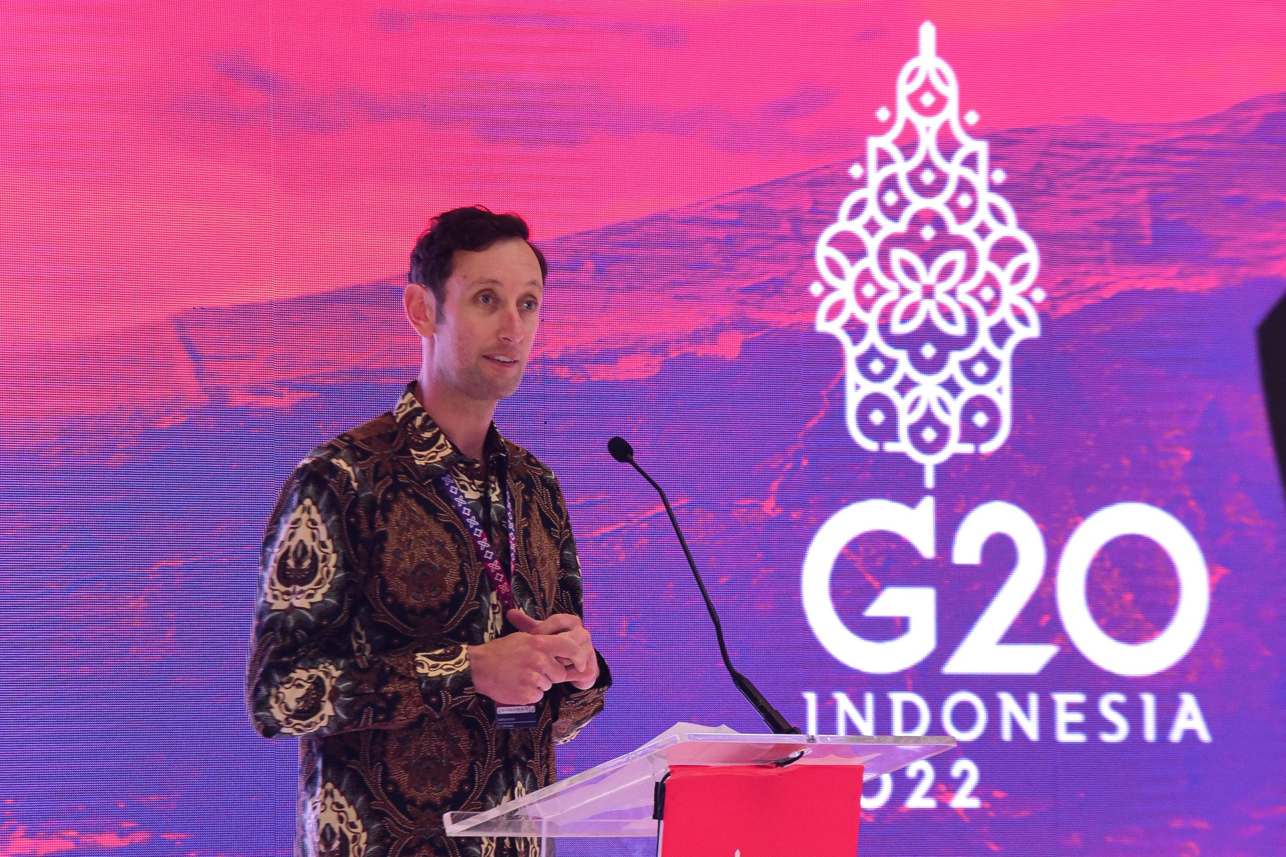 CPD CEO Andrew Hudson at G20 Climate Transition Finance Event