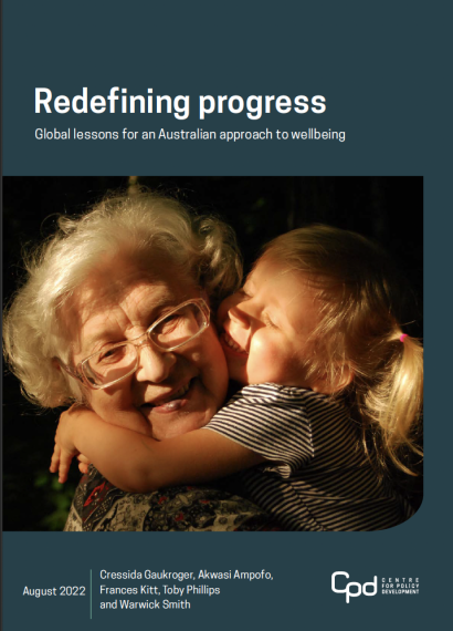 Redefining Progress report front cover